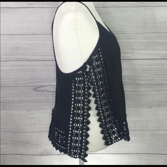 Ripcurl Black Crochet Top - Picture 2 of 3